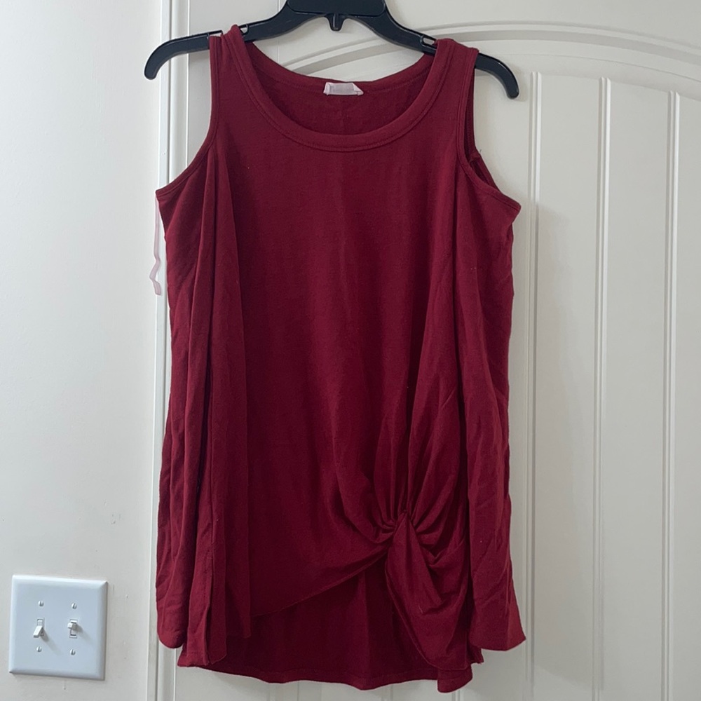 Jennaration Open Shoulder Long Sleeve Top